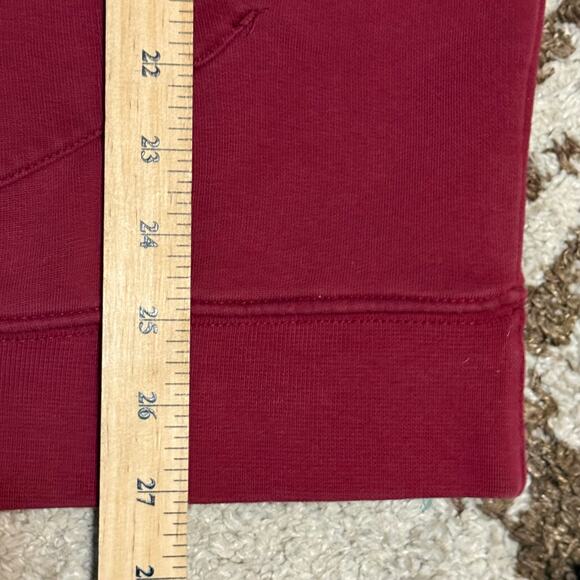 2000s Nike Maroon Red Essential Hoodie Size Large Y2K Streetwear - Picture 5 of 5